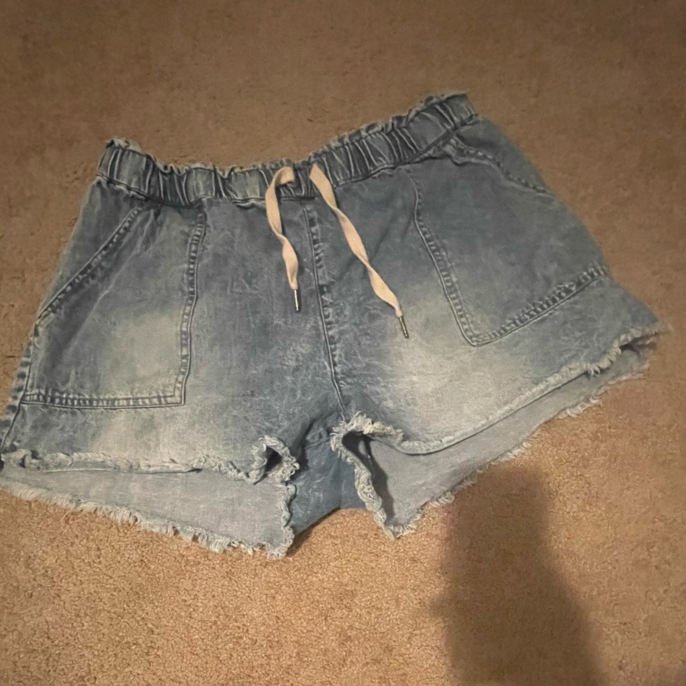 Denim Blue Women's Shorts